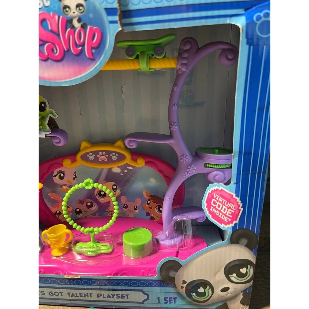 Littlest Pet Shop ‎ Pets Got Talent Playset Parakeet#66 Octopus #231